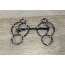 Easy Control 3-Ring Gag used