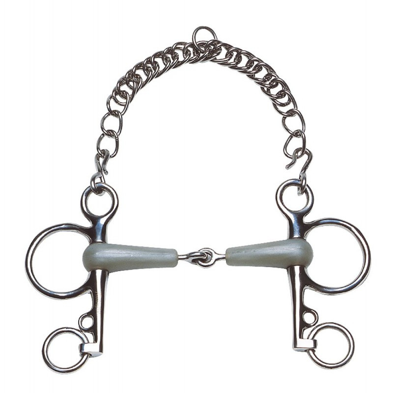 Pelham single jointed resin flexi Feeling