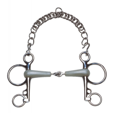 Pelham single jointed resin flexi Feeling