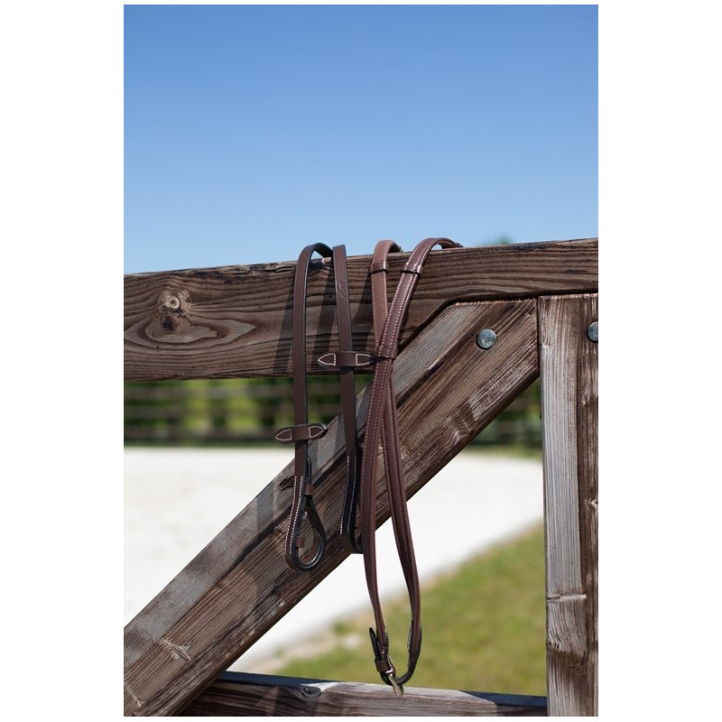 HUNTER REINS + LEATHER LOOPS - HFI