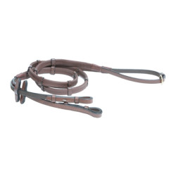 SOFT RUBBER REINS + LEATHER...