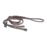 SOFT RUBBER REINS + LEATHER LOOPS - HFI