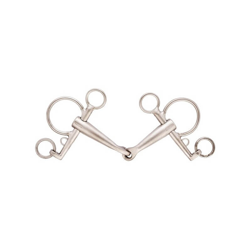 Pelham sinbgle jointed anatomic Titanium - Lorenzini