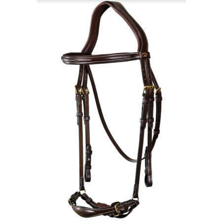 Drop Noseband Bridle - D Collection