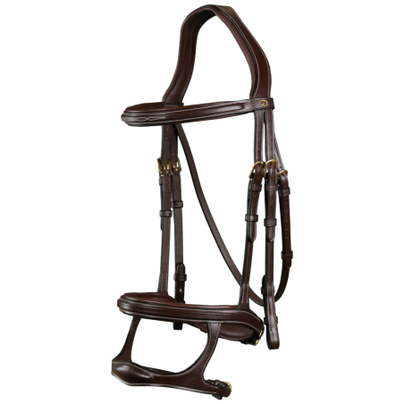 Double Noseband Bridle - D Collection