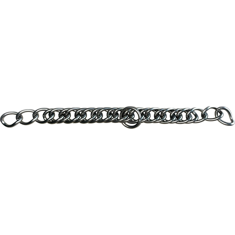 Curb Chain with small ring Titanium - Lorenzini