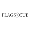 Flags and cup